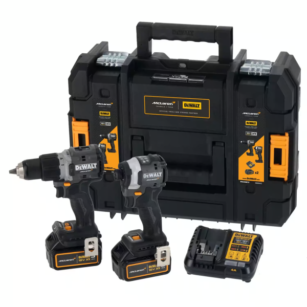 Набір з двох інструментів McLaren F1 TEAM DeWALT DCK200MP2T