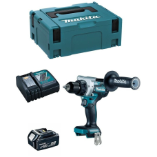 Аккумуляторная дрель-шуруповерт Makita DDF486RTJ1, 1x5 Ah, DC18RC, Makpac 2