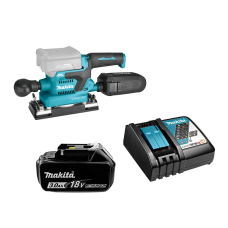 Аккумуляторная вибрационная шлифмашина Makita DBO381RF, 1x3.0Ah, з/у DC18RC