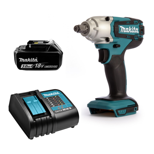 Аккумуляторный гайковерт Makita DTW190SF, 1х3.0 Ah, з/у DC18SD