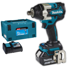 Акумуляторний гайковерт Makita DTW701RTJ1, 1x5.0Ah, з/п DC18RC в кейсі Makpac 2