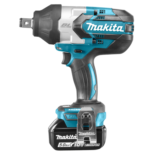 Аккумуляторный гайковерт Makita DTW1001RTJ1, 1x5.0 Ah, DC18RC, в кейсе Makpac 3