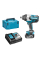 Акумуляторний гайковерт Makita DTW1001RTJ1, 1x5.0 Ah, DC18RC, в кейсі Makpac 3