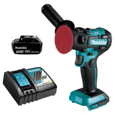 Аккумуляторная полировально-шлифовальная машина Makita DPV300RF, 1x3Ah, з/у DC18RC