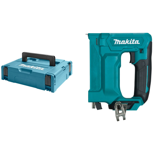 Аккумуляторный степлер Makita ST113DZJ, каркас, кейс Makpac 1