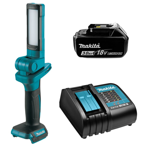 Аккумуляторный фонарь Makita DML816SFX, 1х3.0Ah, з/у DC18SD