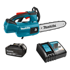 Аккумуляторная цепная пила Makita DUC254RT, 1×18V 5.0 Ah, з/у DC18RC