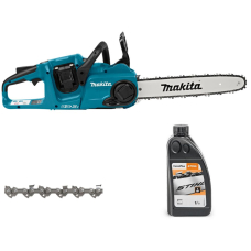 Аккумуляторная цепная пила Makita DUC353ZX, каркас, с цепью и маслом