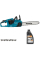 Аккумуляторная цепная пила Makita DUC353ZX, каркас, с цепью и маслом