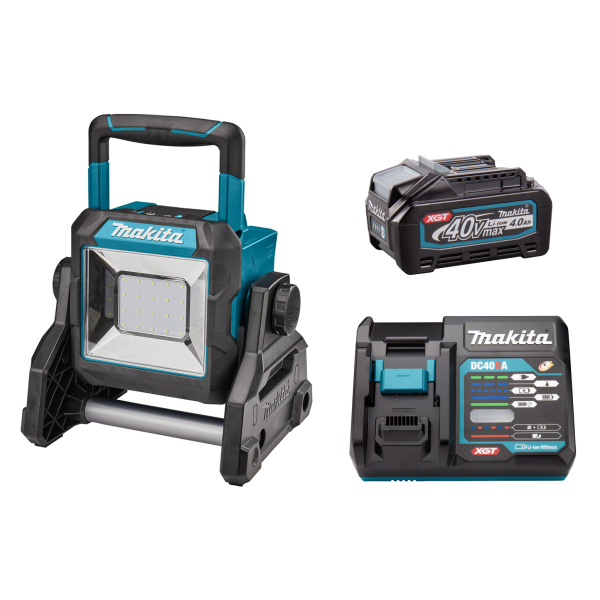 Аккумуляторный фонарь Makita XGT 40 V MAX ML003GM101, 1х4.0Ah, з/у DC40RA