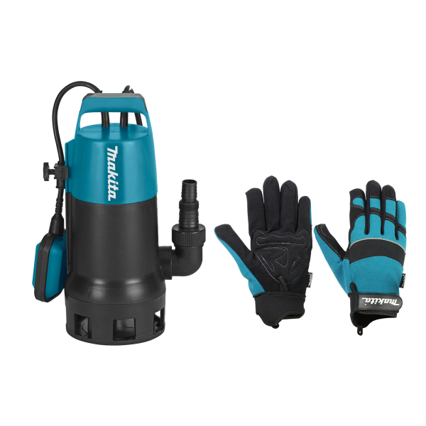 Насос Makita PF1010X з рукавичками