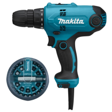 Сетевой шуруповерт Makita DF0300X, с набором бит