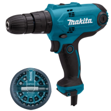 Сетевой ударный шуруповерт Makita HP0300X, с набором бит