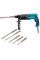 Перфоратор Makita HR2470, кейс, з набором бурів D-00795
