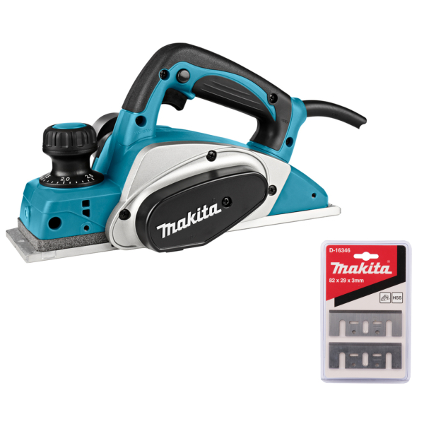 Рубанок Makita KP0800X та стругальні ножі HSS