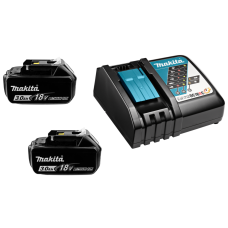 Набор Makita DLXMUA182RC2, 2x3.0Ah, DC18RC
