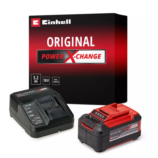 Набор из аккумулятора и зарядного устройства Einhell 18V 5.2 Аh Starter-Kit