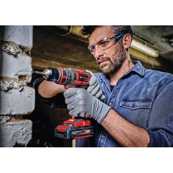 Акумуляторний ударний шуруповерт Einhell TP-CD 18/50 Li-i BL, 2x2Ah, з/п, в кейсі