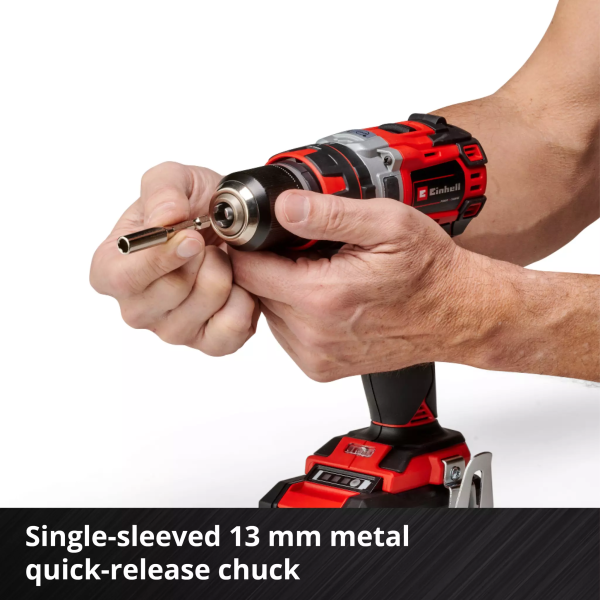 Акумуляторний ударний шуруповерт Einhell TP-CD 18/50 Li-i BL, 2x2Ah, з/п, в кейсі