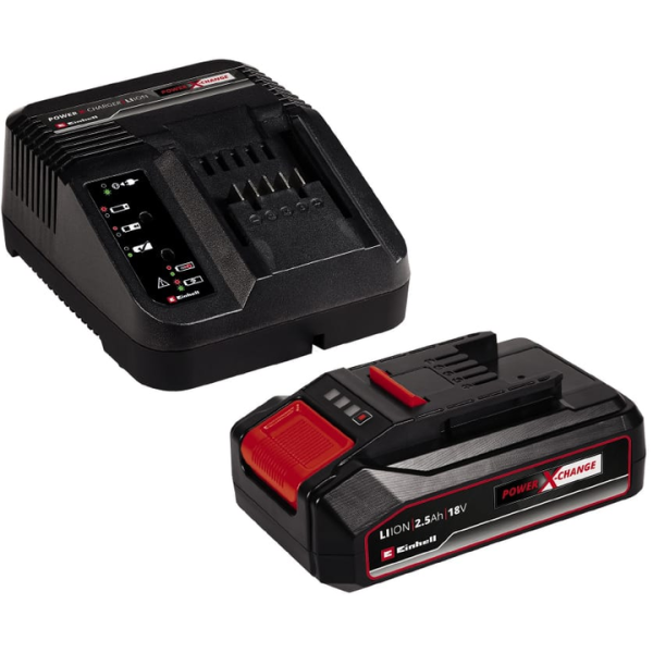 Аккумуляторные ножницы для травы и кустов Einhell GE-CG 18/100 Li T, 1x2.5 Ah, з/у