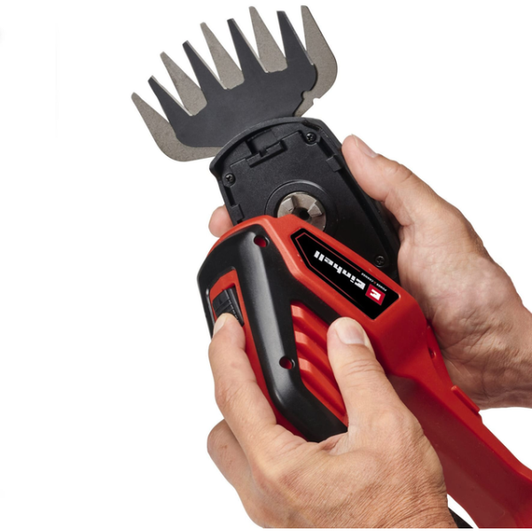 Аккумуляторные ножницы для травы и кустов Einhell GE-CG 18/100 Li T, 1x2.5 Ah, з/у