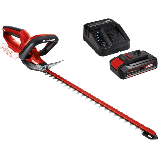 Аккумуляторный кусторез Einhell GE-CH 1846 Li, 1x2.5 Ah, з/у