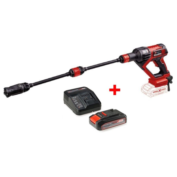Аккумуляторная мойка высокого давления Einhell HYPRESSO 18/24-1, 1x18 V 2.5 Ah, з/у