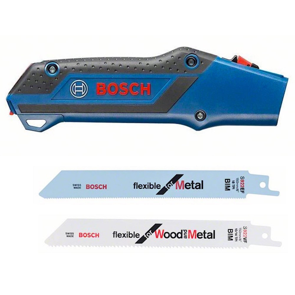 Рукоятка-держатель для сабельных полотен Bosch с 2 холстами