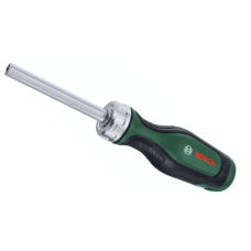 Викрутка Bosch з храповиком і 12-ма бітами