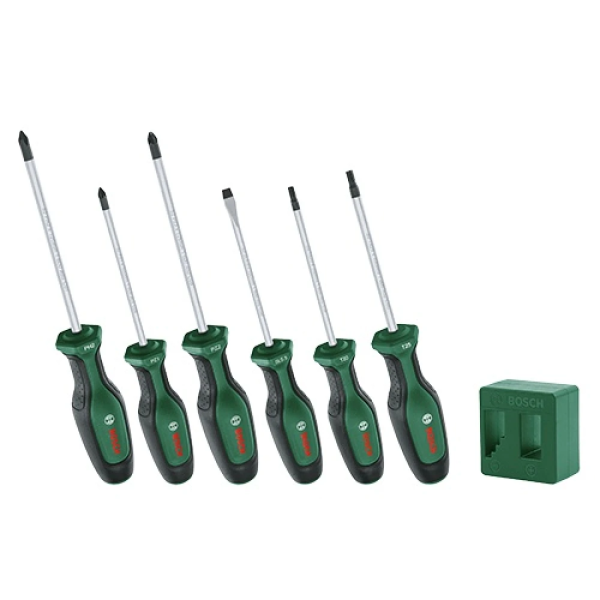 Набор отверток Bosch SL/PH/PZ, 6 шт