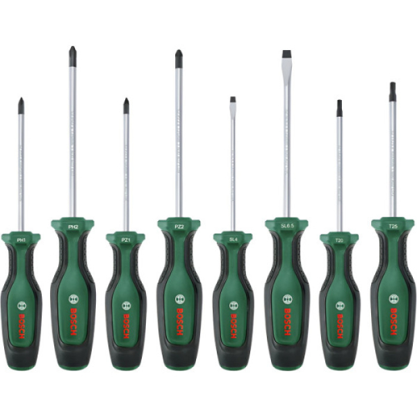 Набор отверток Bosch SL/PH/PZ/Тх, 8 шт