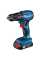 Аккумуляторный ударный шуруповерт Bosch GSB 185-LI Professional и аккумуляторная болгарка Bosch GWS 180-LI, 1x2.0Ah, 1x4.0Ah, з/у GAL 18V-40, в поврежденной упаковке