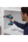 Аккумуляторный ударный шуруповерт Bosch GSB 185-LI Professional и аккумуляторная болгарка Bosch GWS 180-LI, 1x2.0Ah, 1x4.0Ah, з/у GAL 18V-40, в поврежденной упаковке