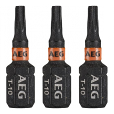 Бита ударная AEG TX10x25мм, 3 шт