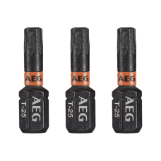 Бита ударная AEG TX25x25мм, 3 шт