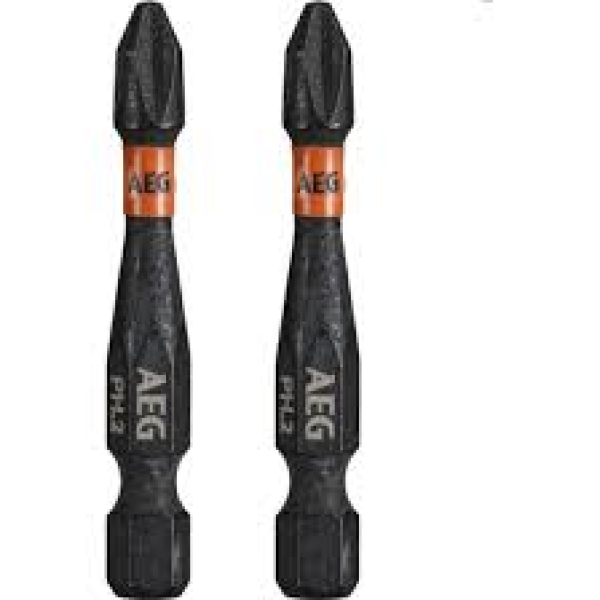 Бита ударная AEG РН2x50 мм, 2 шт