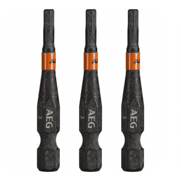 Бита ударная AEG HEX3x50мм, 3 шт