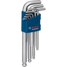 Набор шестигранных ключей Bosch Professional, 9 шт