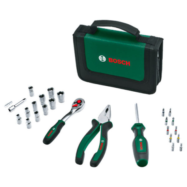 Набор ручных инструментов Bosch «Мобильность» 26 шт в сумке