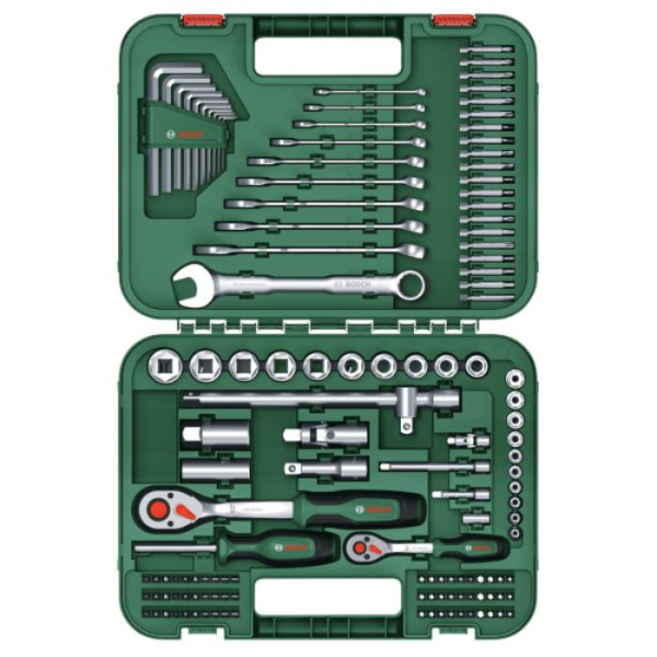 Набор ручных инструментов Bosch Advanced, 132 шт