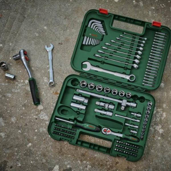 Набор ручных инструментов Bosch Advanced, 132 шт