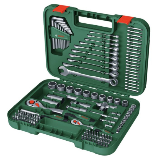 Набор ручных инструментов Bosch Advanced, 132 шт