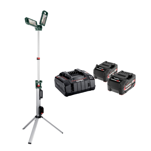 Аккумуляторный прожектор Metabo BSA 18 LED 5000 DUO-S, 2x5.2Ah, ASC 145