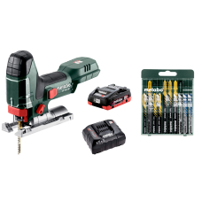 Аккумуляторный лобзик Metabo ST 18 L 90, 1x4.0Ah LiHD, з/у ASC 55, набор полотен 10 шт