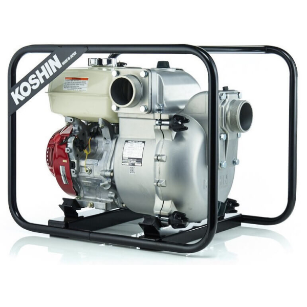 Бензиновая мотопомпа для грязной воды Koshin KTH-100X-BAN