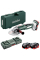 Акумуляторна кутова шліфувальна машина Metabo WPB 36-18 LTX BL 24-230 Quick, LiHD 4x8.0 Ah, ASC 145 Duo, кейс