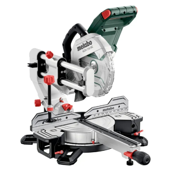 Торцювальна пила з протяжкою Metabo KGSV 216 MC, диск Multi Cut Z60