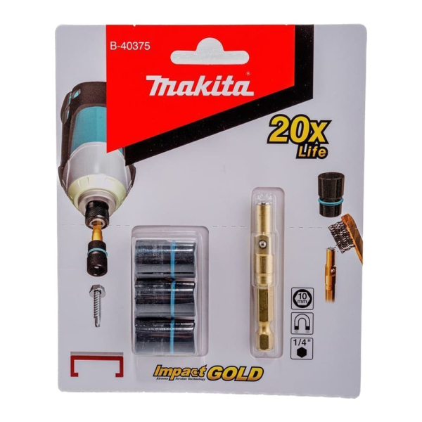 Торцева роз'ємна головка Makita B-40375 10 мм, 3 шт