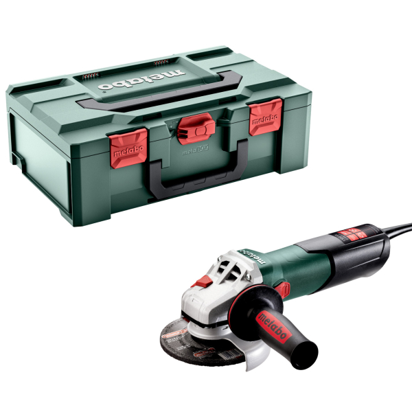 Угловая шлифмашина Metabo WEV 11-125 Quick, в metaBOX 165 L