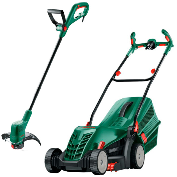 Газонокосилка Bosch UniversalRotak 34-405 с триммером EasyGrassCut 23